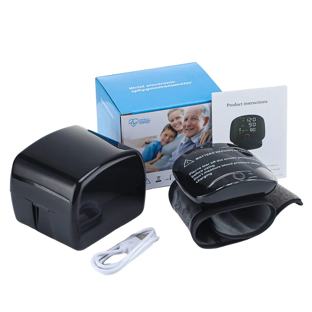 Rechargeable Digital Touch Screen Wrist type Blood-Pressure Machine/ BP Machine