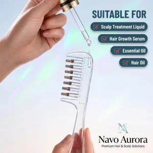 ( 1pic ) Scalp Applicator Comb - Liquid Root Therapy Comb